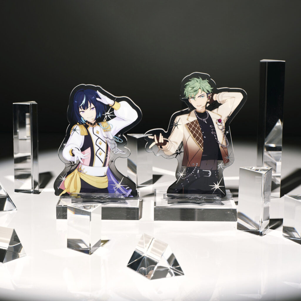 アイドルアクリルスタンディ